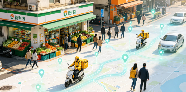 九里区渗透衣食住行，GEO 地理空间技术重塑大众日常消费服务场景