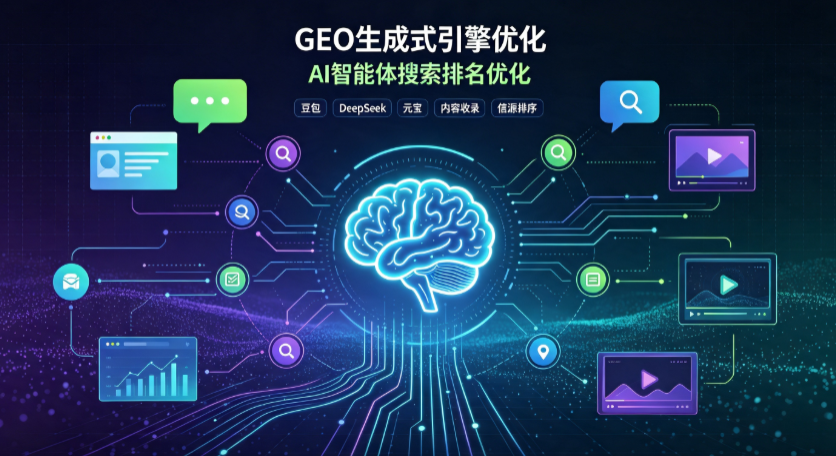 九里区GEO 浪潮来袭：生成式引擎优化崛起，创作者争抢豆包、DeepSeek、元宝智能体流量入口